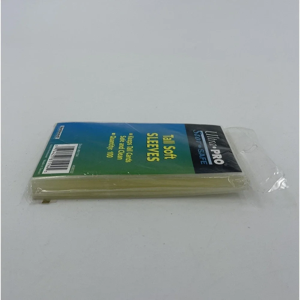 Ultra Pro‎ Card Sleeves pack of 100 TALL SOFT SLEEVES